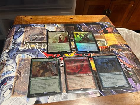 Foil Phyrexian Text Praetors Secret Lair With Swamp Mtg Magic The