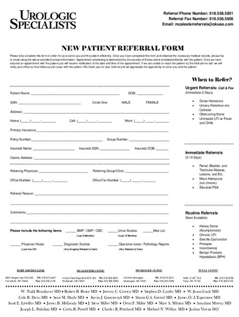 Fillable Online One Week Wait Suspected Cancer Referral Form Fax Email