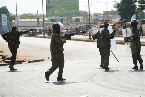 Kenya Protesters Police Clash In Tax Hikes Unrest July 19 2023