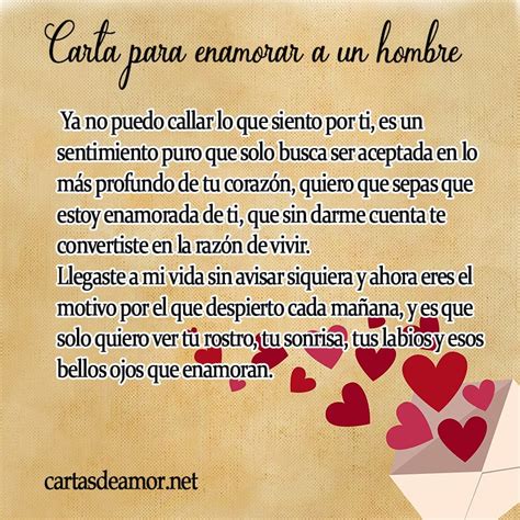 Las Mejores Cartas Para Enamorar Y Conquistar