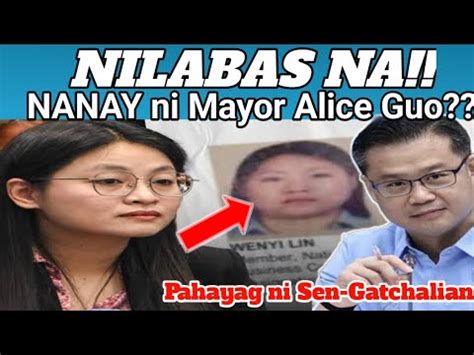 NILABAS NA ANG NANAY NI MAYOR ALICE GUO Sa Pahayag Ni Sen Gatchalian