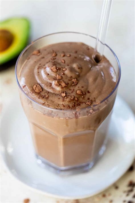 Chocolate Smoothie The Almond Eater