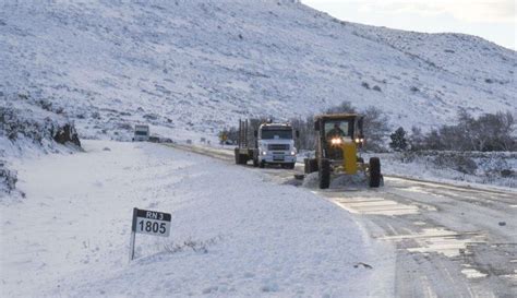 Alerta Por Nevadas Y Vientos Intensos En Chubut