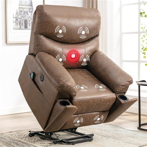 Amazon Canmov Faux Leather Power Lift Recliner Chair For Elderly