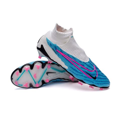 Football Boots Nike Phantom Gx Elite Df Fg Baltic Blue Pink Blast White