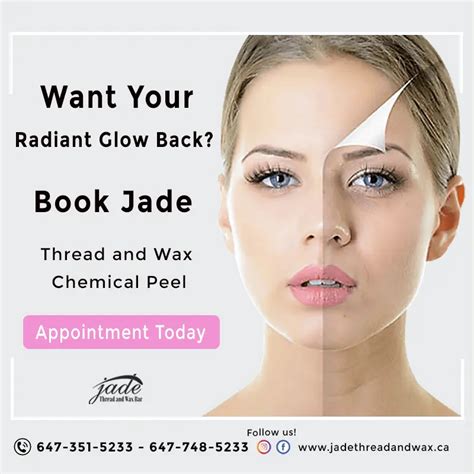 Embracing Radiance The Art Of Chemical Peels At Jade Thread And Wax Bar