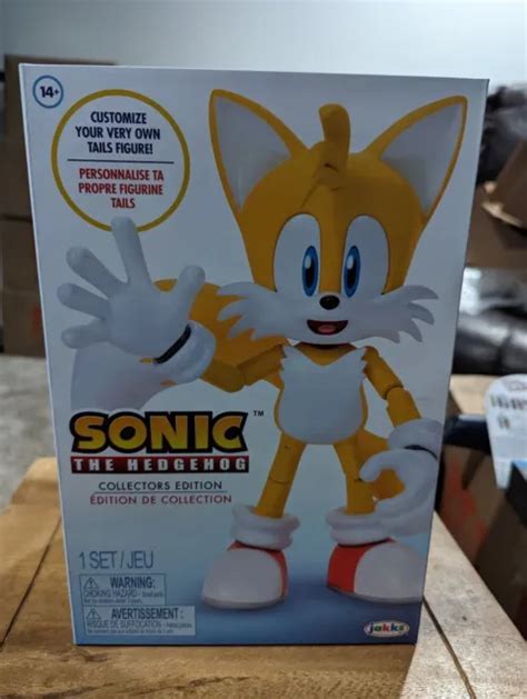 Jakks Pacific Sonic The Hedgehog Collectors Edition Modern Tails Figure