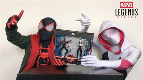 Spiderman Bros Unboxing Marvel Legends Spider Man Miles And Spidergwen