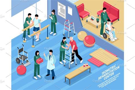 Hospital Staff Isometric AFFILIATE Blood Vision Rehabilitation