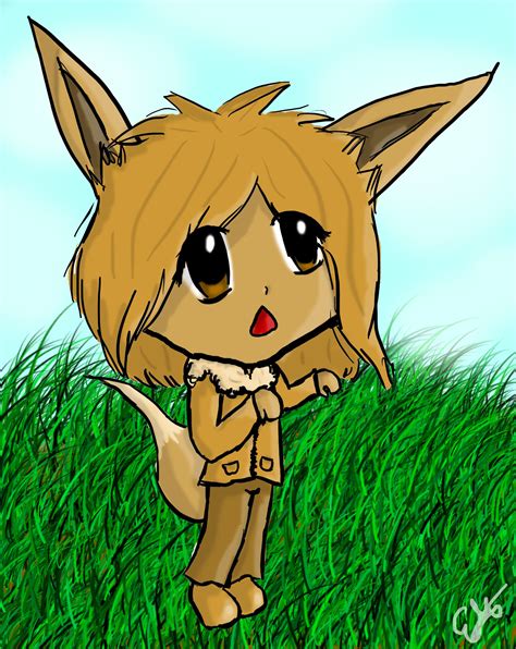 Chibi Eevee Gijinka by MangaChibiAnimeLover on DeviantArt