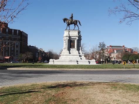 Robert E Lee Monument Richmond Virginia One Of The Fame Flickr