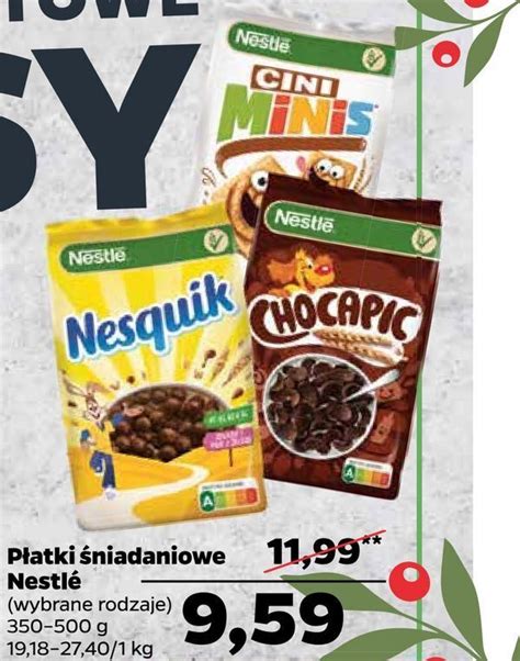 Promocja P Atki Niadaniowe Nestl W Netto