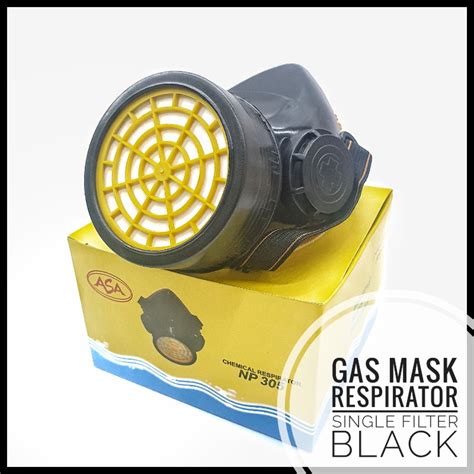 Jual Gas Mask Respirator Obat Single Filter Np Corong Babi Half Face