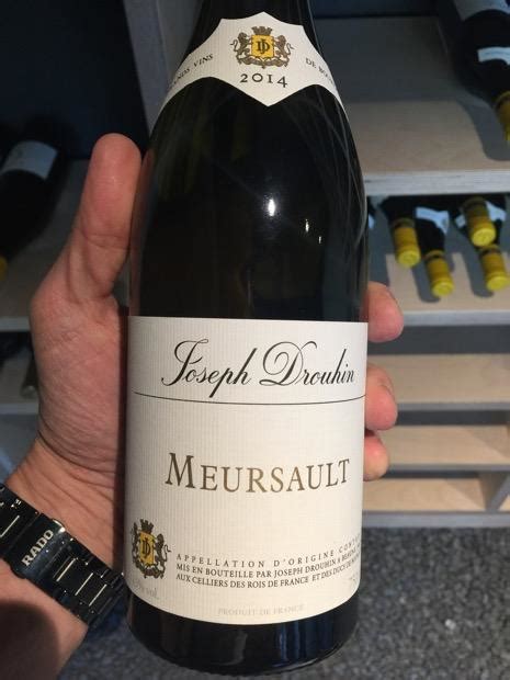 2014 Joseph Drouhin Meursault France Burgundy Côte De Beaune