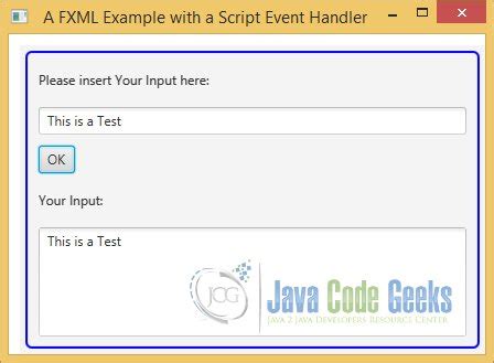 JavaFX FXML Controller Example Java Code Geeks