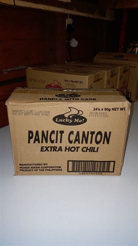 Lucky Me Pancit Canton Hot Chili G X Pc Jessica S Filipino Foods