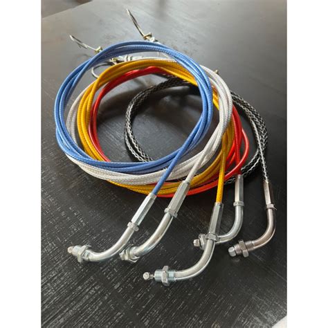 Jual Kabel Gas Serat Karbon Panjang Cm Universal Semua Motor