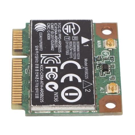 ETO Carte réseau Mini PCIe Mini Adaptateur WiFi PCIE Carte Réseau