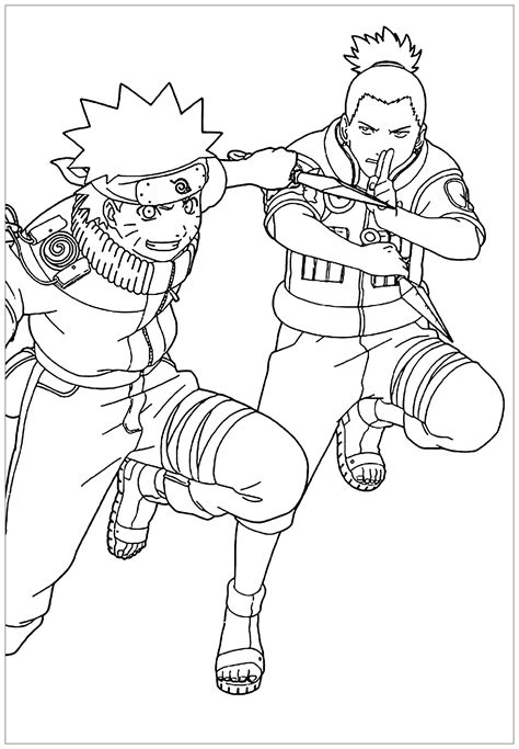 Printable Naruto Coloring Pages