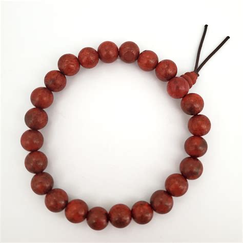 Red Lotus Seed Mala Beads Still Sitting Meditation Supply