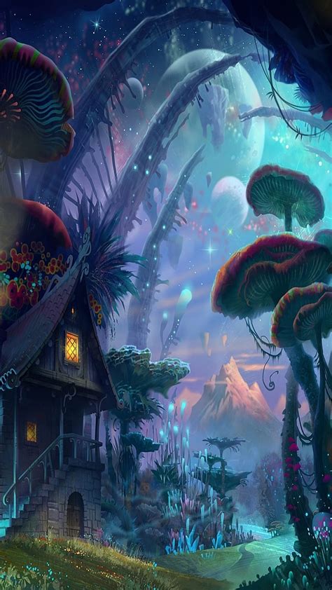 Aggregate More Than Fantasy Mushroom Wallpaper Latest In Coedo Vn