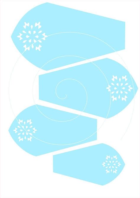 Large Paper Snowflakes Template Diy Giant Paper Flowers Christmas Decor Snowflake Svg Frozen