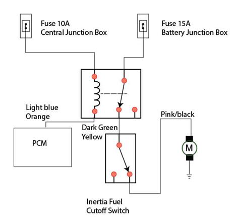 Pin Fuel Pump Relay Wiring Diagram Database