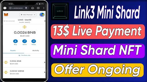 Link3 Airdrop 13 Live Payment Proof Mini Shard NFT Live Sell New