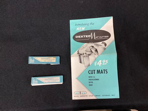 Dexter Mat Cutter With Blades Etsy