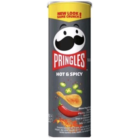 Jual Pringles Potato Chips Hot Sipicy Pringles Keripik Kentang Hot