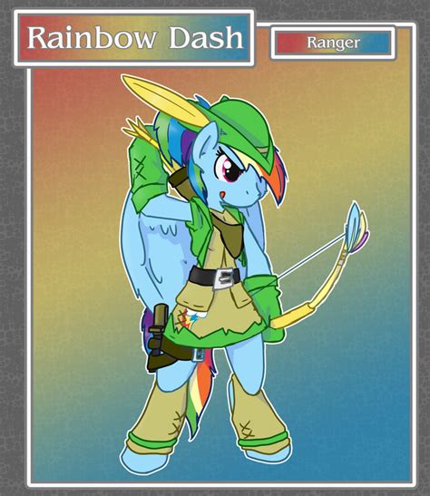 Ranger Rainbow Dash By Brownie Bytes On Deviantart