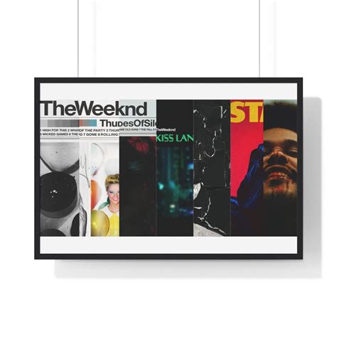 The Weeknd Album Cover Poster/album Cover Print/music | Etsy UK