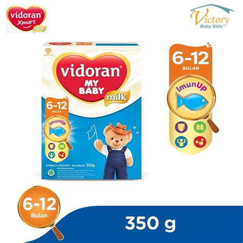 Jual Vidoran My Baby Nutriplex Susu Formula 6 12 Bulan 350 G