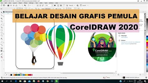 Belajar Corel Draw Desain Grafis Pemula Dasar Youtube