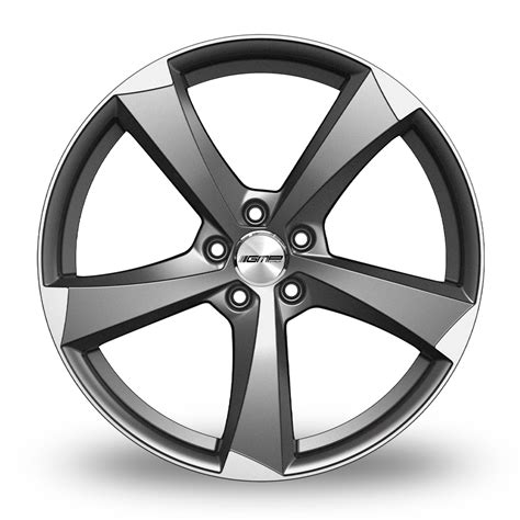 GMP Italia Ican Anthracite Polished 19 Alloy Wheels Wheelbase