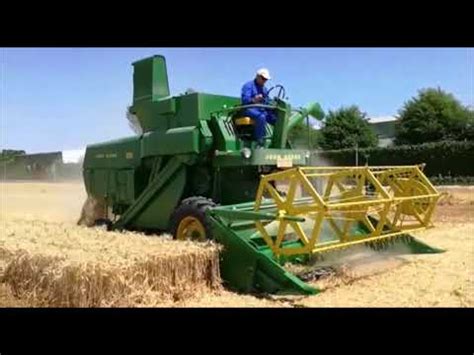 Cosechadora John Deere Cosecha Trigo Youtube