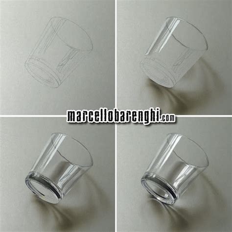 Simple Glass - 3D Drawing - Marcello Barenghi