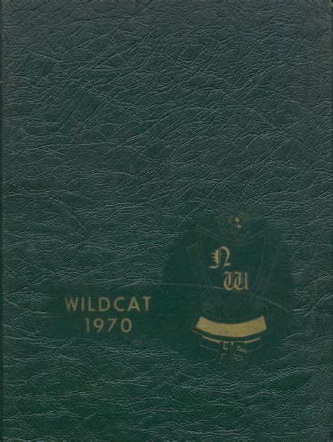 1970 yearbook from Northwestern High School from Mellette, South Dakota