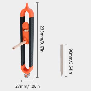 Flintronic Jauge De Contour Avec Serrure Outil De Profil R Gle De