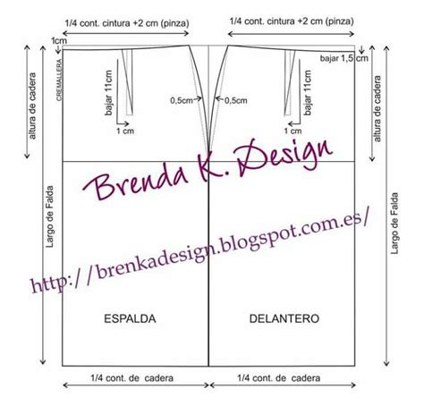 Patron Falda Base Patrones De Costura De Falda Como Hacer Una Falda