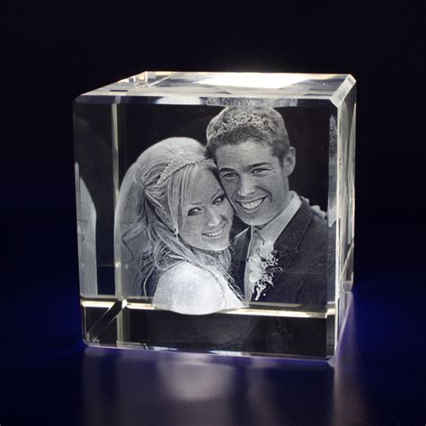 Photo Crystal Cube Large 3D Photocrystal Au