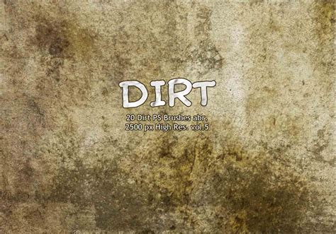 Dirt Ps Brushes Abr Vol Free Photoshop Brushes At Brusheezy