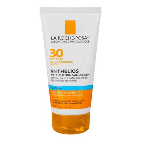 Order La Roche Posay Anthelios Cooling Body And Face Water Lotion Sunscreen Spf 30 150ml Online