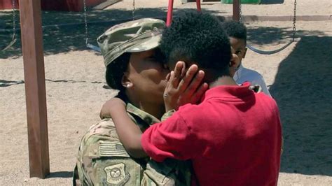 Military Mom Surprises Son Over School Intercom After Returning Home