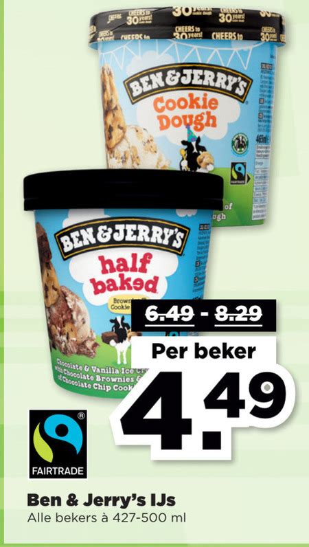 Ben And Jerrys Ijsspecialiteit Folder Aanbieding Bij Plus Details