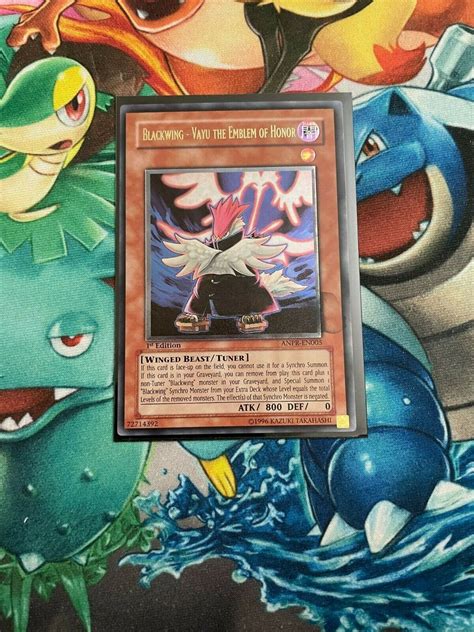 Blackwing Vayu The Emblem Of Honor Anpr En St Ultimate Rare Nm