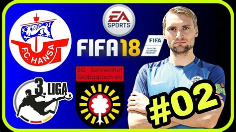 Hansa Rostock Vs Gro Aspach Spieltag Fifa Trainer Karriere Liga