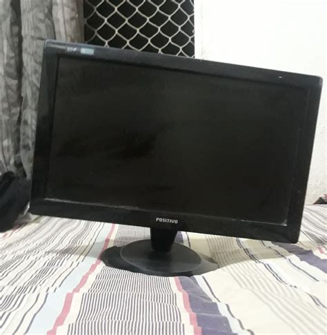 Monitor Positivo 14 em Perfeito Estado Cabo de Força Computador