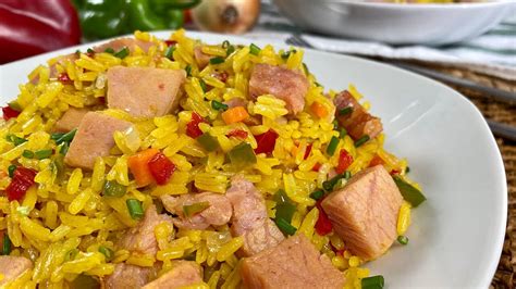 Arroz Con Chuleta De Sajonia O Chuleta Ahumada I Cena En 30 Minutos