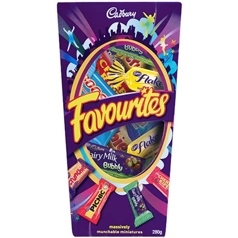 Cadbury Favourites Chocolates 265g Prices Foodme